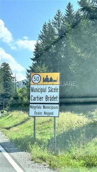 Teren intravilan cu PUZ 4000  mp -Sacele  - Bradet - 18