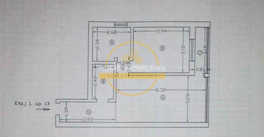 🏠Apartament 2 camere, etaj 1, 51MP Decomandat // 📍Bucium - In spate la LIDL - 4