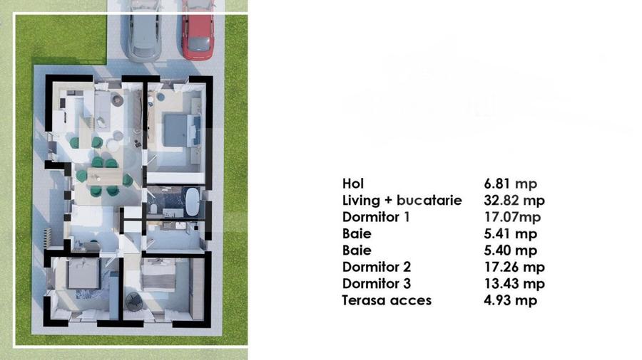 Casa individuala 4 camere la liziera padurii Popesti - 4