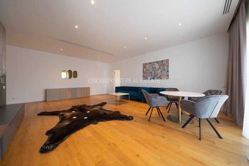Herastrau, penthouse cu  3 camere mobilat integral Rovere - 3