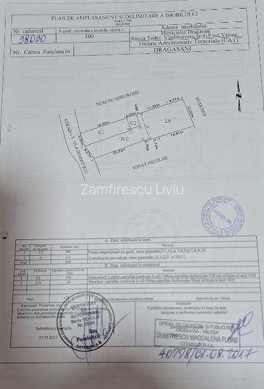 Casă cu teren 500 mp și potențial comercial – Drăgășani, str. Tudor Vladimirescu - 2