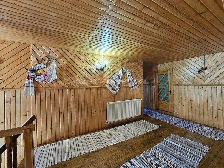 Pensiune in jud. Buzau, loc Ivanetu| Constructie lemn|Pozitionare impresionanta - 42