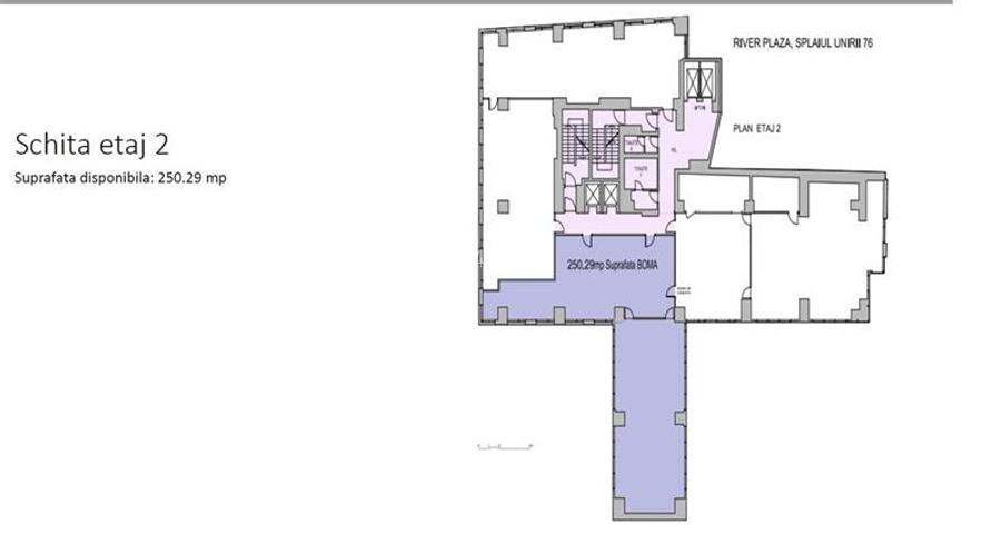 Spatii de inchiriat - River Plaza - Corp B de la 127 mp - 30