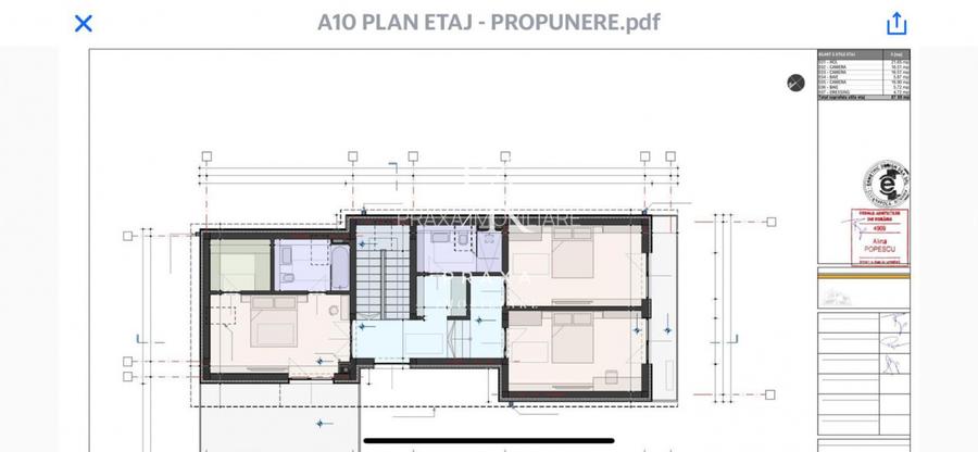 Casa individuala 174mp langa PADURE, teren 500mp, PANORAMA la MUNTE,sat Popesti! - 5