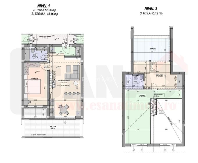 Oportunitate: Bloc nou complet P+2E | 9 apartamente + parcari |VIDEO - 15