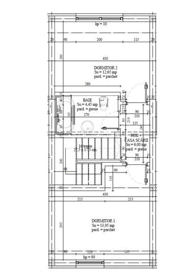 Apartament 3 camere dispus pe 2 niveluri - 2