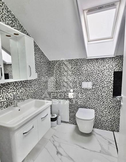 Penthouse cu 3 camere si 2 bai, mobilat si utilat in Giroc la asfalt. - 16