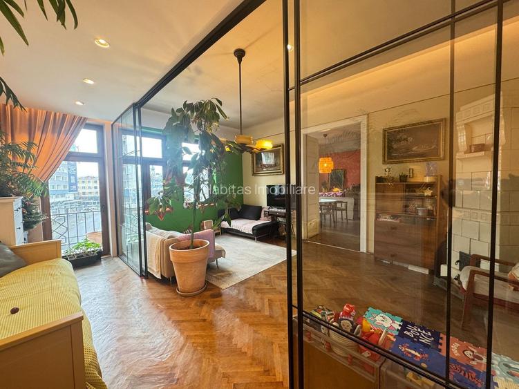 Apartament interbelic in zona Mihai Viteazul-103mp, et. 2/2 - 4