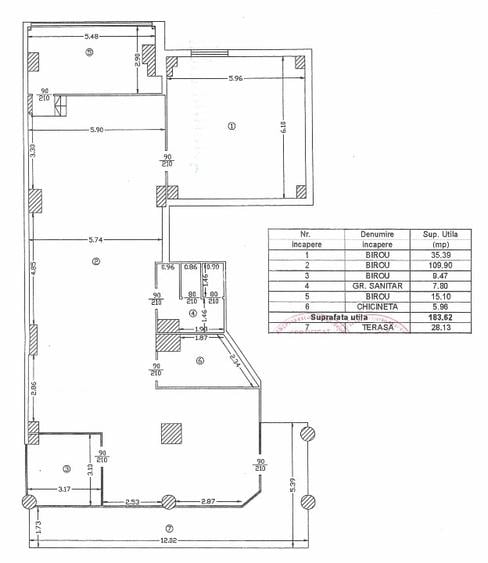 Centru Civic / Inchiriere spatiu comercial/showroom/birouri, parter, 184 mp - 10