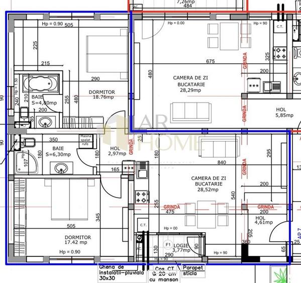 Vanzare apartament 3 camere, 2 locuri de parcare, bloc nou, Ploiesti, Albert - 13