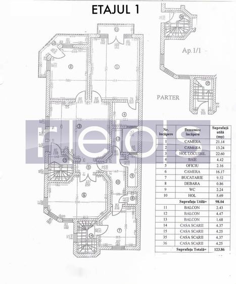 INCHIRIERE VILA INTERBELICA | CAPITALE | 360 MP | NOU RENOVATA | LUX - 51