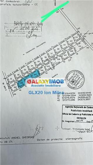 Vanzare ultimele  2 loturi teren   500  mp, Crevedia Manastirea - 2