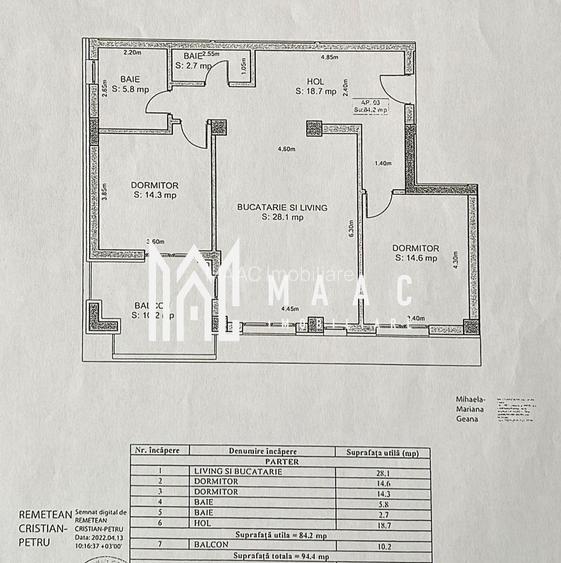 Apartament 3 camere | Decomandat | 84 mp | Balanta Residence - 12