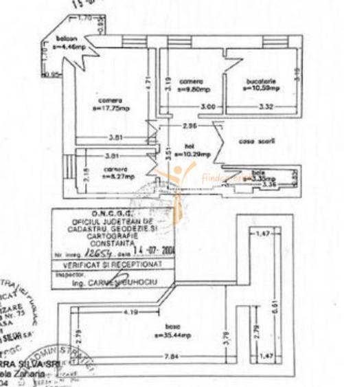 Ap. 3 camere cu vedere la mare și boxă 30 mp, ultracentral - 6