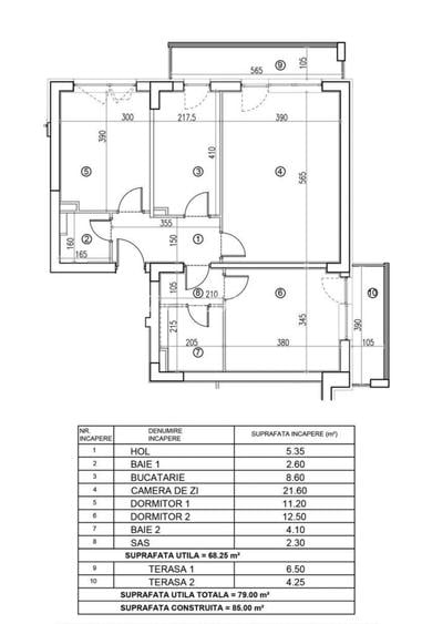 Apartament 3 camere – Dristor / Baba Novac - 12
