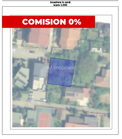 Comision 0% - Braytim - Teren intravilan - Su: 521mp - pt casa individuala - 2