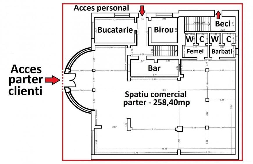 Ovidiu–Centru–Spatiu 565mp util-Teren 411mp pe colt - 23