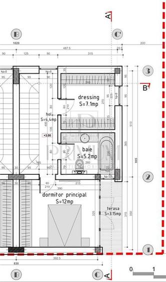MEHALA - DUPLEX PREMIUM - 5 camere - 3 bai - dressing - incalzire pardoseala - 13