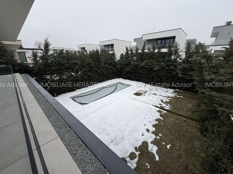 Vilă contemporană premium cu piscină, 500mp construiți, garaj 2 masini - 45