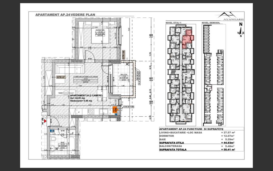Ansamblu rezidential exceptional cu apartamente de 2 si 3 camere, zona CETATII - 2
