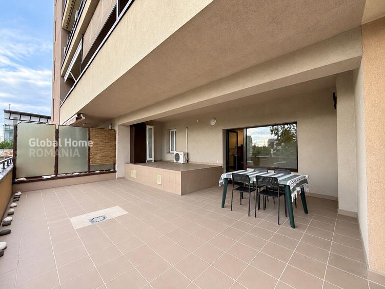 Dacia | Studio Apartment | Private Terrace | Parking | New Building