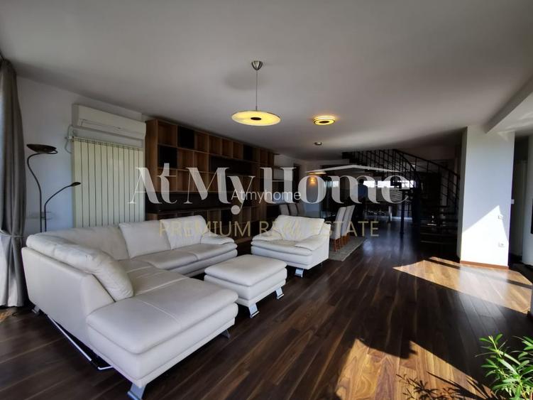 Duplex Spectaculos cu 5 camere, vedere libera Herastrau, mobilat modern, parcare - 11