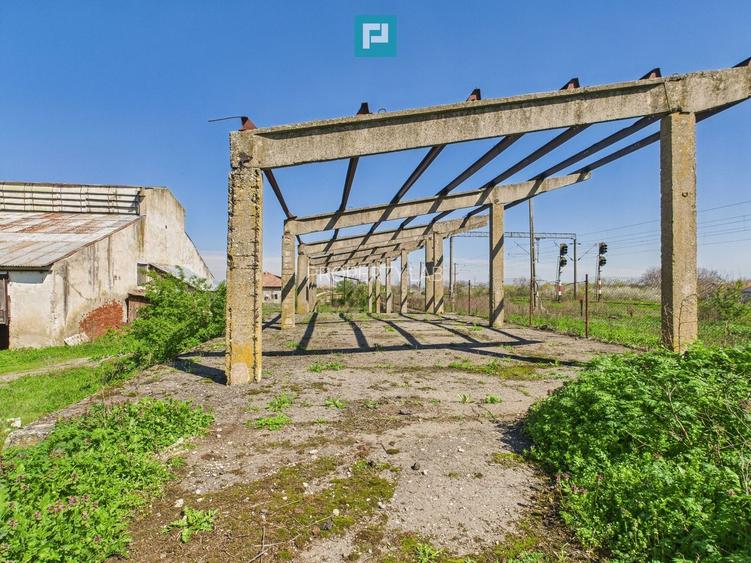 Spațiu industrial, rampă și acces la calea ferată - 8