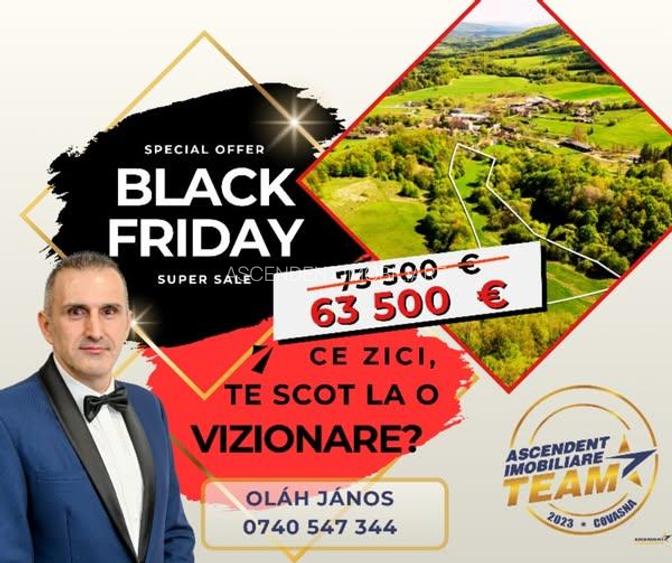 FILM! Teren extravilan cu priveliste deosebita, 11.306 mp, Malnas-Bai, Covasna - 13