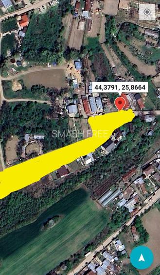 Teren intravilan 2927 mp - com. Domnesti sat Teghes - 9