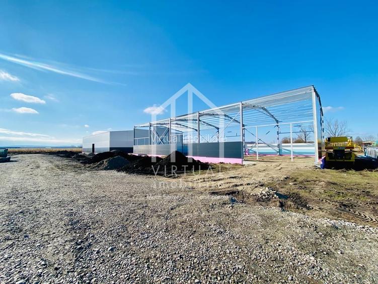 Hala de vanzare in zona industriala de Vest- Ocna Sibiului- utilitati - 13