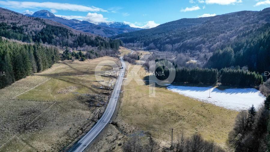 Teren extravilan 19.200 mp – DN1A Săcele, Brădet | Front stradal 130 ml - 14