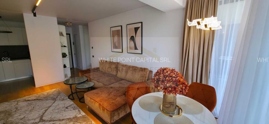 Apartament de închiriat 2 camere Yacht Kid Floreasca | 53 mp + terasă 13 mp - 2