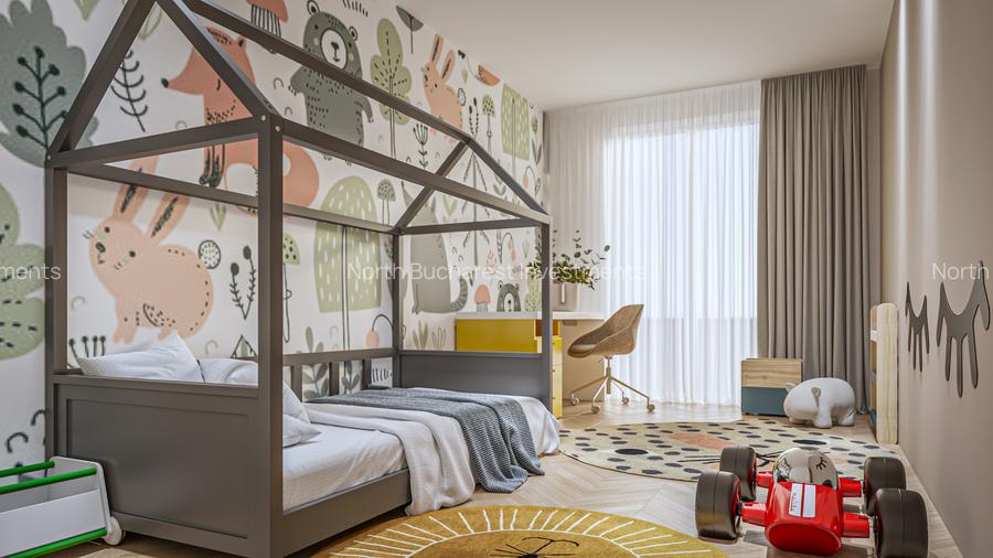 APARTAMENT 4 CAMERE - PISCINA - SPATII VERZI - OBOR - COMISION 0% - 8