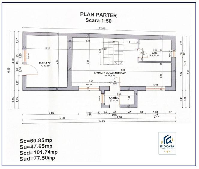 De vanzare Casa vila openspace P+M Relax naturi Mures trei insule Arad - 13
