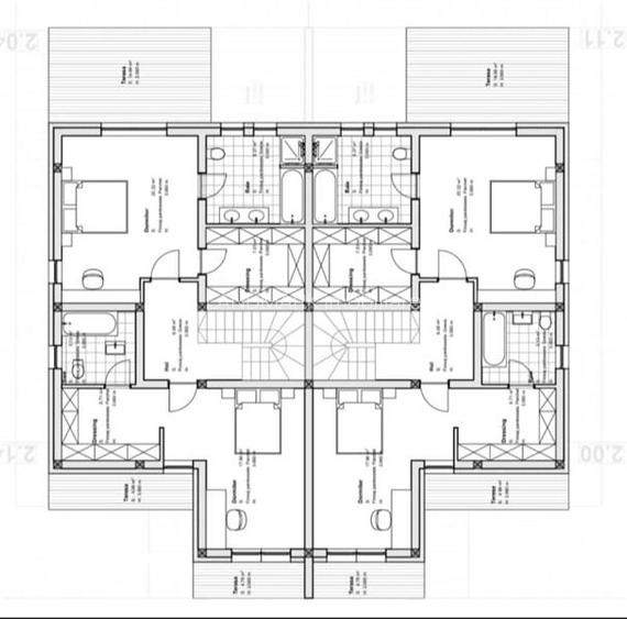 DUPLEX spatios mobilat cu garaj Dumbravita intre Ion Creanga si Mures - 7