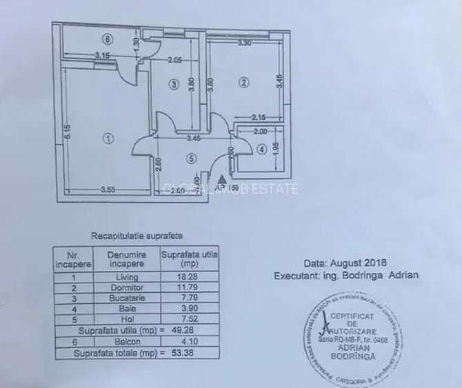 Vanzare Apartament 2 camere Bloc Nou Lujerului - 15