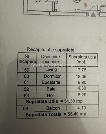 Apartament 2 camere de vanzare Lujerului  21 Residence, - 15