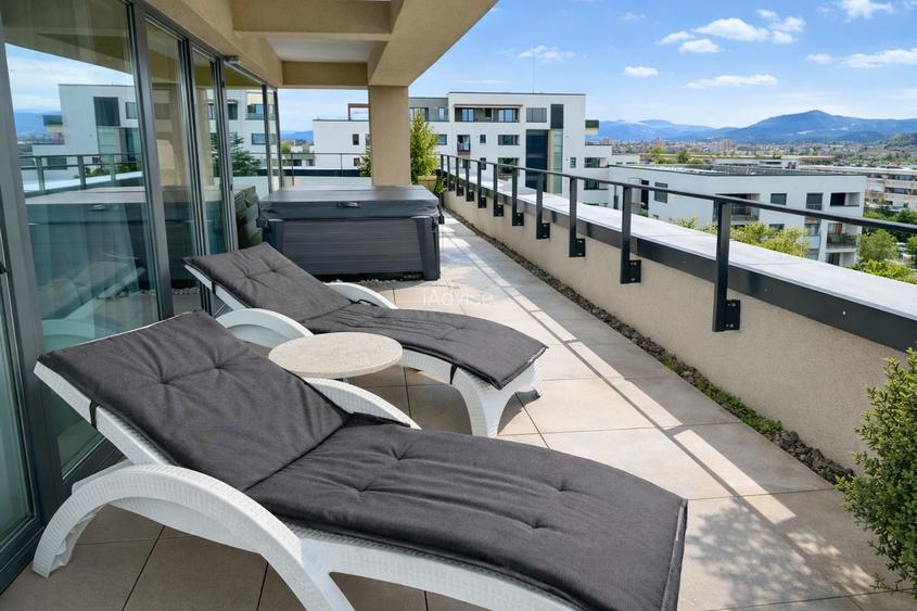 Penthouse exclusivist terasă 66 mp și jacuzzi – zona Coresi Kasper - 12