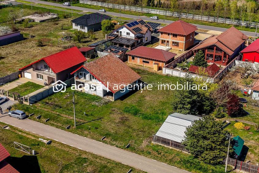 🏡 Casă P+1 la gri | 239 mp construiți | Călugareni -14 km de Arad - 16