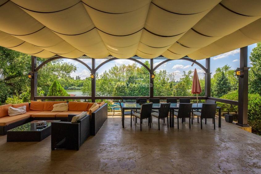 Vila neoromânească cu influențe toscane pe malul lacului Snagov - 20