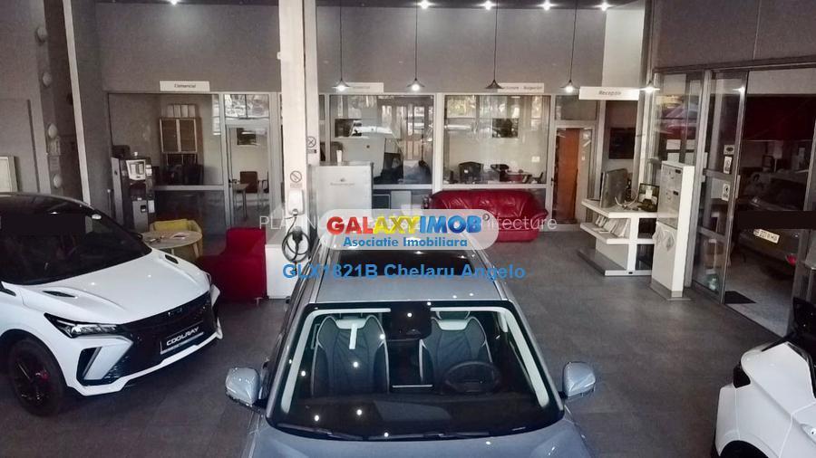 Showroom Auto, suprafata construita 1284 ,supr teren 1954 ,la cheie