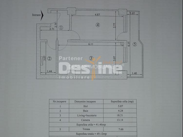 Apartament 2 camere intabulat Copou-Royal Town, complex nou - 10