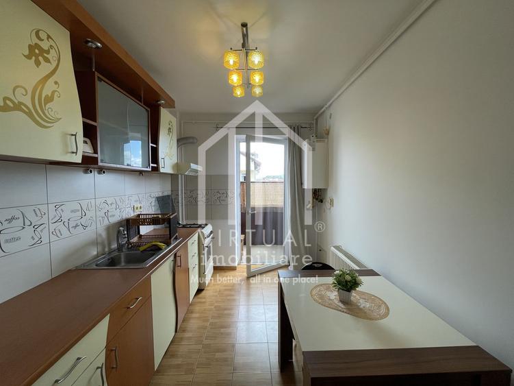Apartament de inchiriat 3 camere, 2 bai, bucatarie inchisa- Turnisor