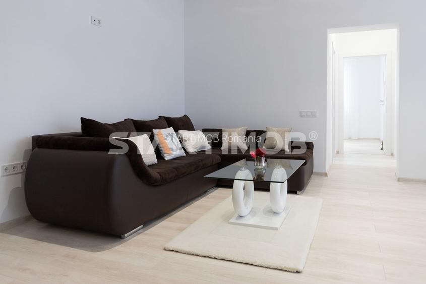 Apartament mobilat 3 camere bloc tip vila zona Coresi - 20