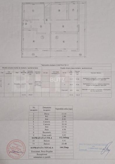 Apartament 5 camere, zona Gara, 145 mp - 15