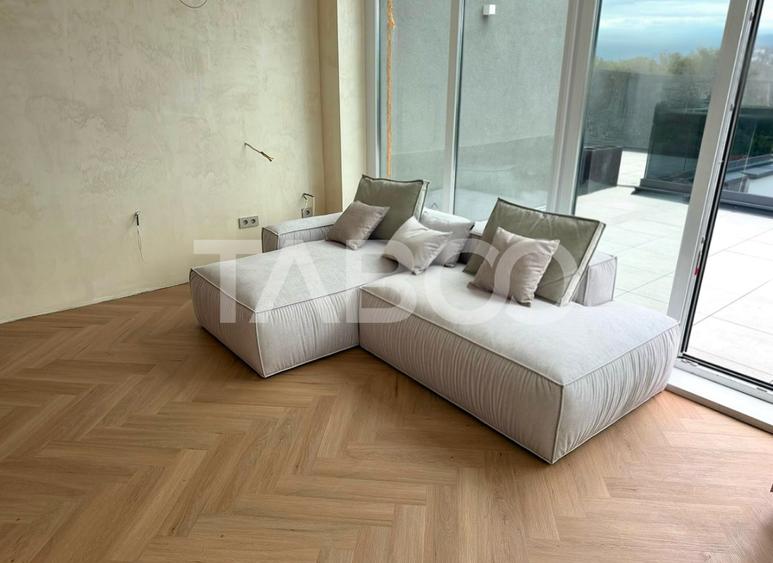 Penthouse de vanzare zona Intre Lacuri vedere panoramica ultrafinisat