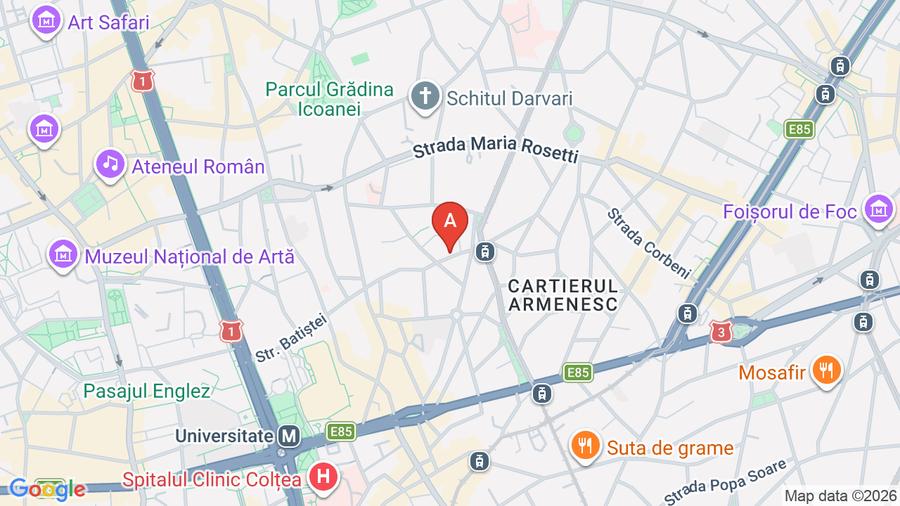 Apartament 2 camere Ultracentral zona Batistei