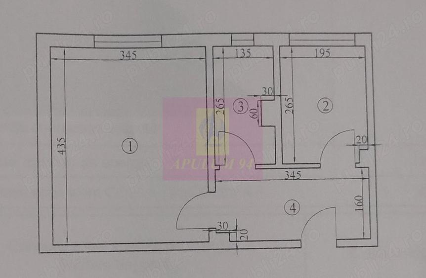GARSONIERA DE VANZARE  IRIS MALL  / AUCHAN TITAN BUCURESTI