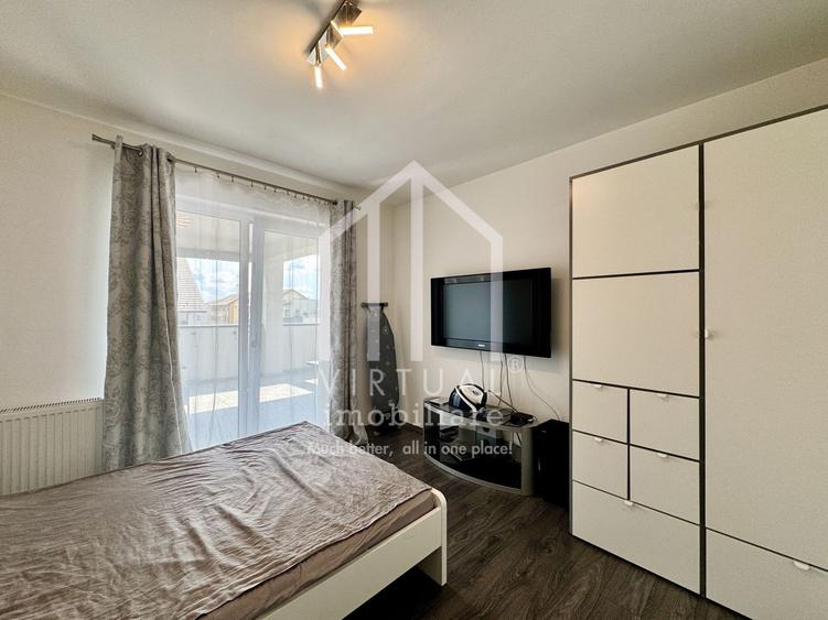 Apartament cu 2 camere, 2 terase (42mp), bloc cu lift, parcare