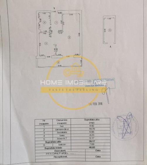 🏠Apartament 1 cam, 47MP, etaj P // 📍Păcurari